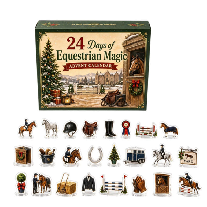 🐎 Equestrian Christmas Countdown Calendar – 24 Days of Horse-Themed Surprises