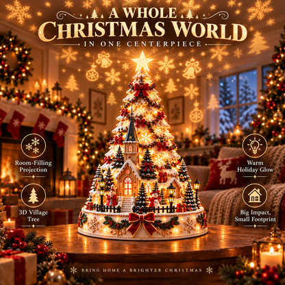 ⏳ Last day to save 49% –🎅 MerryRealm Christmas Village Lightscape Tree