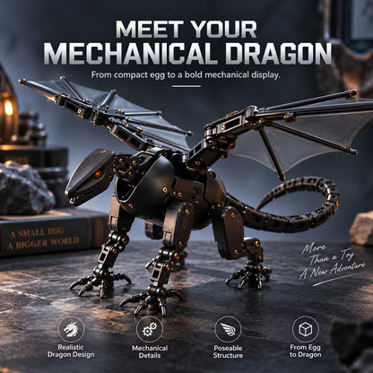 ⏳Last Day 50% OFF|🐉DragonMorph – Egg to Dragon Transforming Mechanical Toy🥚