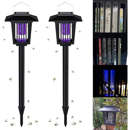 ☀️ Solar Mosquito Zapper | 2-in-1 Bug Killer & Yard Light 🦟