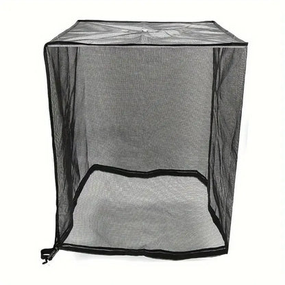 ⏳ Last day to save 49%-❄️ Heavy-Duty Mesh AC Cover – All-Season Outdoor Protection
