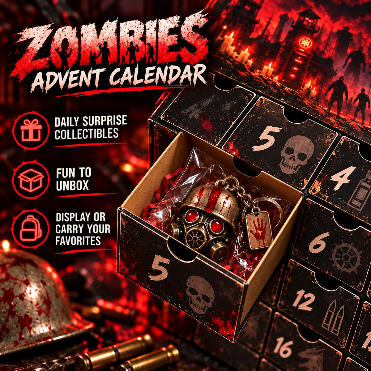🧟 24 Days of Zombie Survival Advent Calendar
