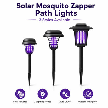 ☀️ Solar Mosquito Zapper | 2-in-1 Bug Killer & Yard Light 🦟