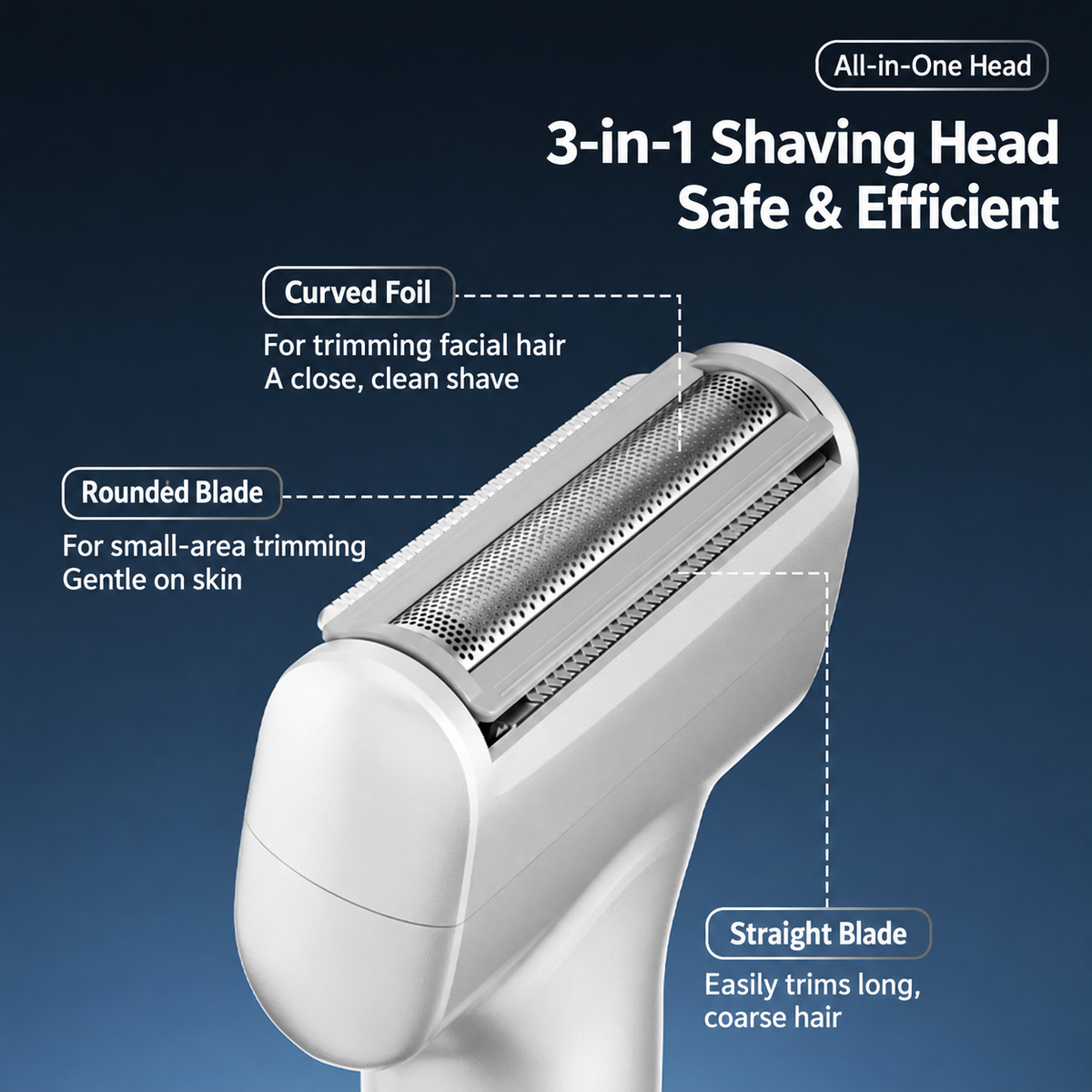 🪒🔥 Ultimate Smooth Shave – Men's Rechargeable Electric Foil Razor | Cordless Wet & Dry Shaver ⚡✨