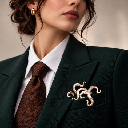✨ Luxury Sculpted Animal Brooch – Premium Statement Piece for Men & Women’s Suits & Blazers