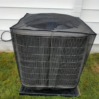 ⏳ Last day to save 49%-❄️ Heavy-Duty Mesh AC Cover – All-Season Outdoor Protection