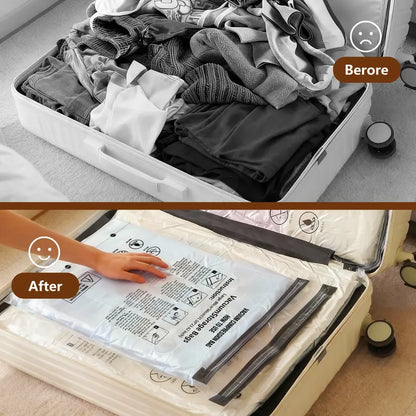 🔥Cordless Travel Vacuum Storage Compression Bag Set