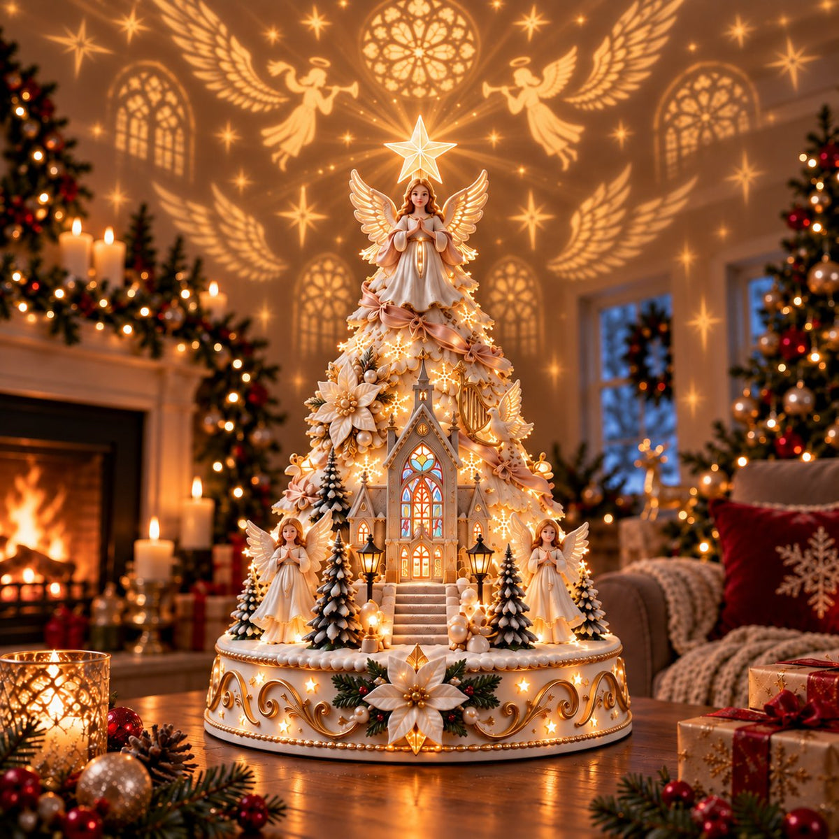 ⏳ Last day to save 49% –🎅 MerryRealm Christmas Village Lightscape Tree
