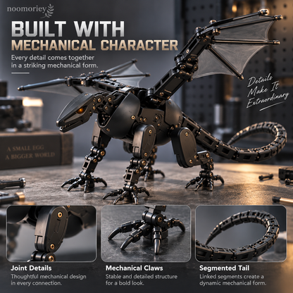 🥚🐉 DragonMorph – From Mysterious Egg to Mighty Mechanical Dragon! ⚡