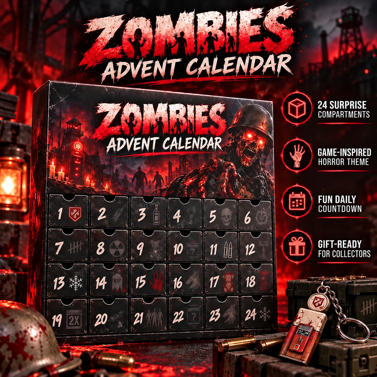 🧟 24 Days of Zombie Survival Advent Calendar