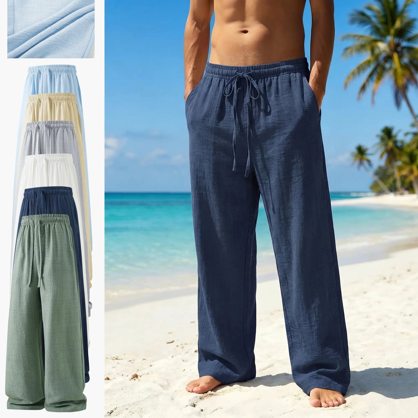 🌊BEAT THE HEAT 50% OFF👖 Cool & Breathable Summer Pants