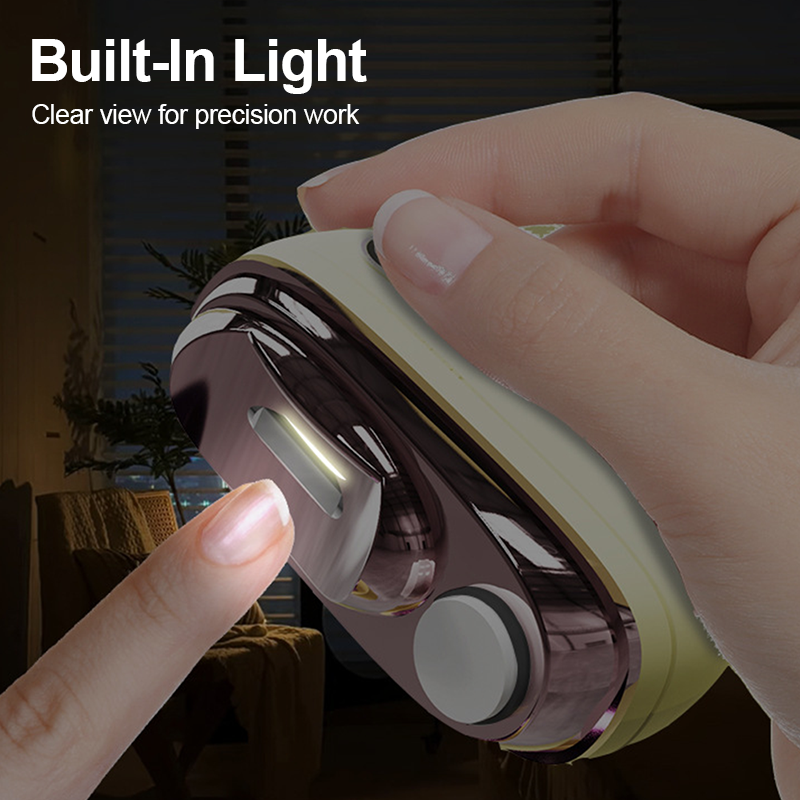 ✂️💅 2-in-1 Smart Electric Nail Clipper & Polisher 🌟